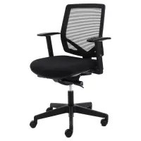 UnitedSeats office economy stoel stof incl. netbespannen rug US.291730 Kantoorstoel