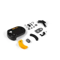 ISRI rugleuningverstelset compleet voor ISRI 516 en 517 RH IS.901990 98896-05/00E