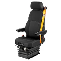 UnitedSeats LGV180/C8 Pro Stoffsitz 24V inkl. 3-Punkt-Sicherheitsgurt US.204830 Baumaschinensitz