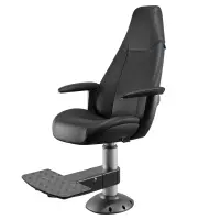 Norsap 1100 comfort stoel leer incl. flensvoet & voetensteun US.905025