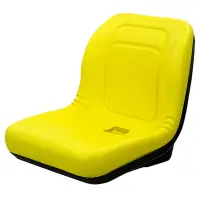 UnitedSeats MI600Y stoel pvc geel US.100560 Trekkerstoel