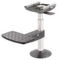 Norsap onderstel aluminium universeel 55,5 - 79,5 cm met flensvoet US.910050 onderstel