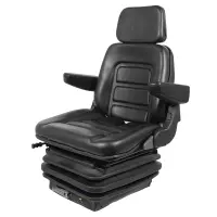 UnitedSeats CS85/H90 stoel pvc US.103020 Bouwmachinestoel