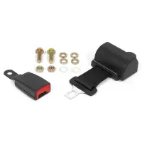 UnitedSeats 2-puntsgordel ALR gordelslotlengte 12 cm zwart ON.150810
