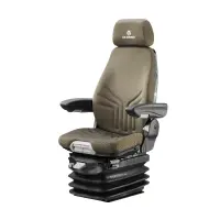 Grammer Actimo XXL stoel stof geel/zwart MSG95A/722 GR.200260 1294562 Bouwmachinestoel