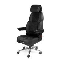 UnitedSeats C8 stoel leer met stof zwart US.291773 24-uur stoel