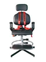 Werksitz WS 1388.11 kruk pvc incl. rugsteun WS.105000