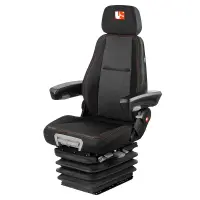 UnitedSeats Highlander Pro stoel stof deluxe 24 Volt US.200012 Trekkerstoel