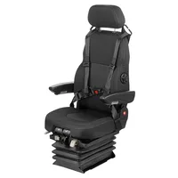 UnitedSeats LGV150/C8 Pro H siège tissu avec harnais 4 points inclus US.204829 Siège de machine de construction