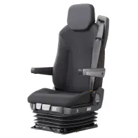 ISRI 6830KM/870 NTS1 stoel stof 24V IS.202241 89889-02/00 Bouwmachinestoel