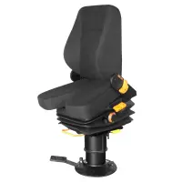 ISRI 6000K2000 EB stoel stof IS.201302 Kraanstoel
