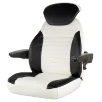 UnitedSeats C1 Sitz pvc schwarz/weiß US.102901 Steuersitz