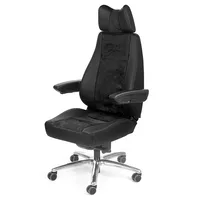 UnitedSeats C4 stoel leer met zwarte stof US.291771 24-uurs stoel