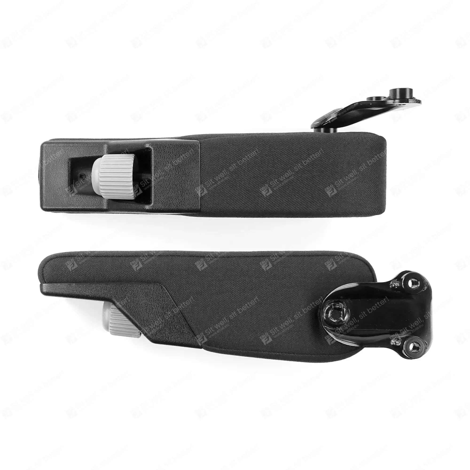 Instelbare luxe armsteun rechts voor ISRI 6860/875 en 885 NTS1 IS.720250 07073-13/00 Armleuning