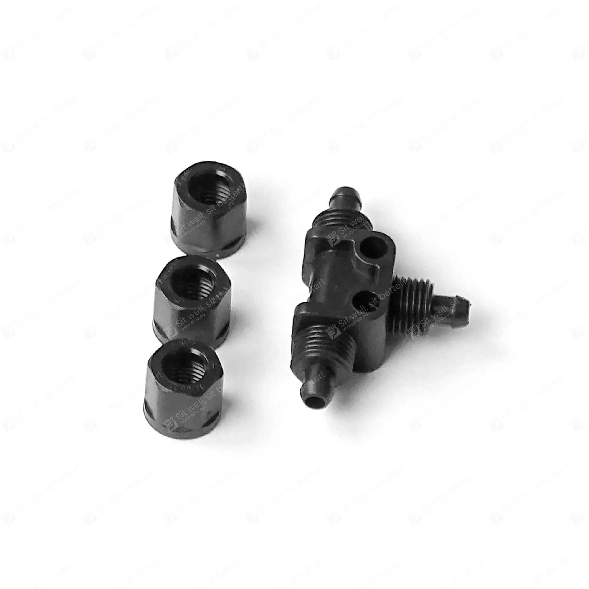 T-connector 6mm ISRI incl. 6 warteltjes IS.923400