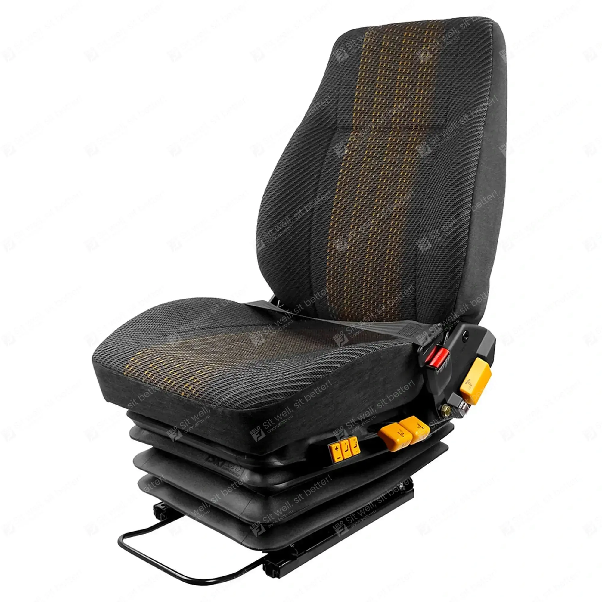 ISRI 6500KM/348 CDC stoel stof IS.202160 89005-01/02 Bouwmachinestoel