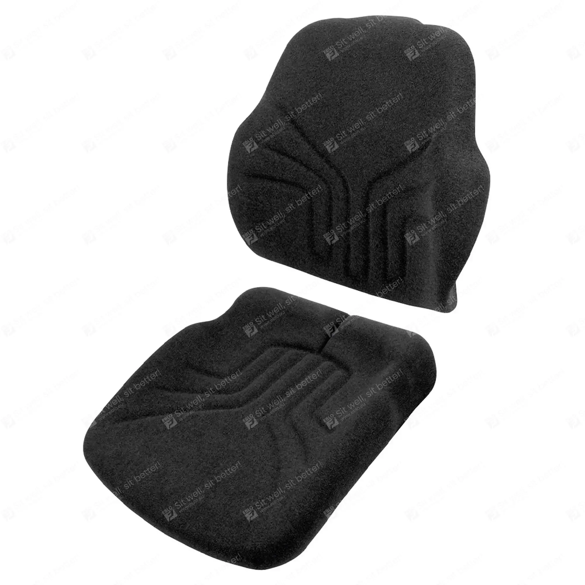 Grammer Maximo 721 set de coussins tissu noir GR.809803