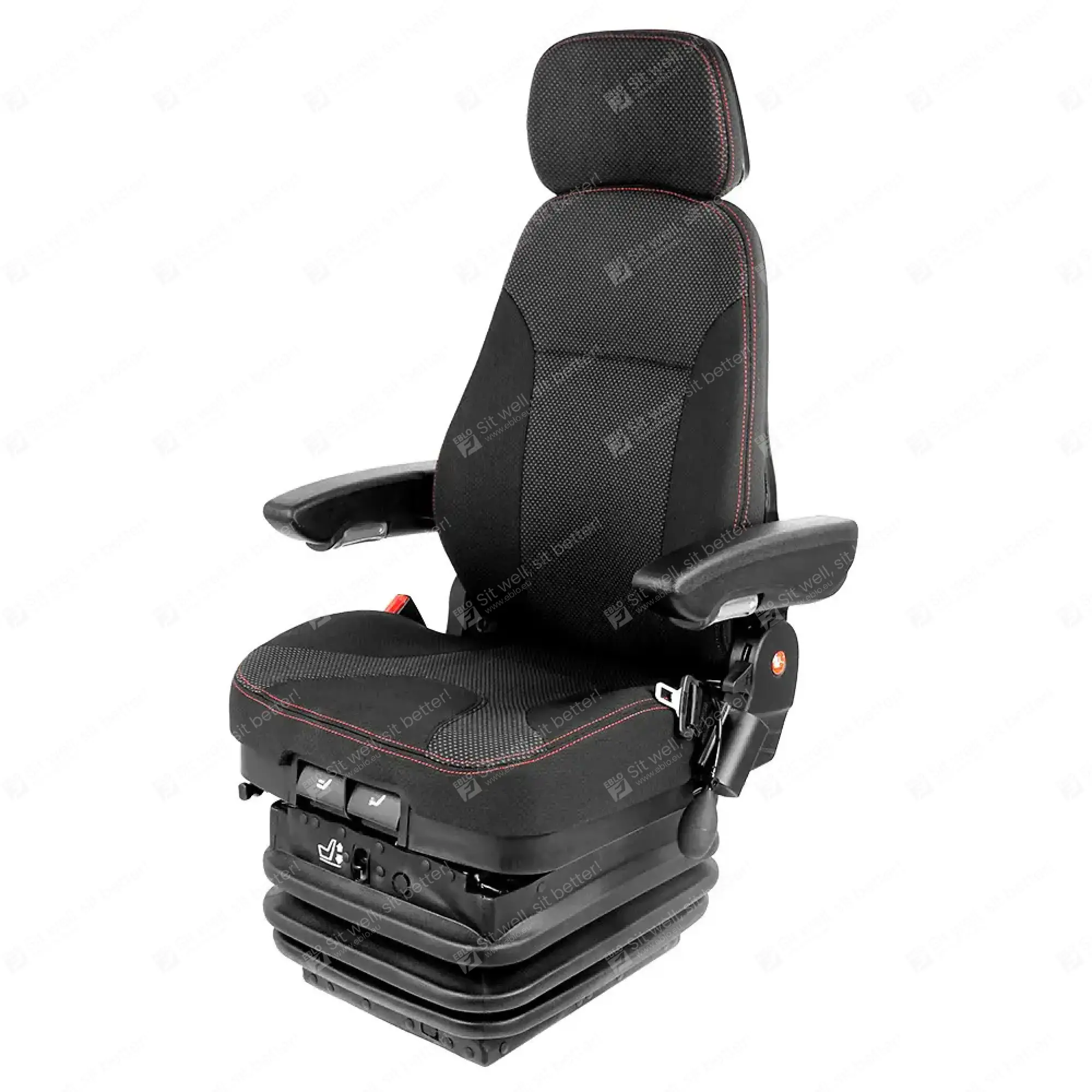 UnitedSeats LGV 120/C7 AG Pro stoel stof US.204800 Bouwmachinestoel