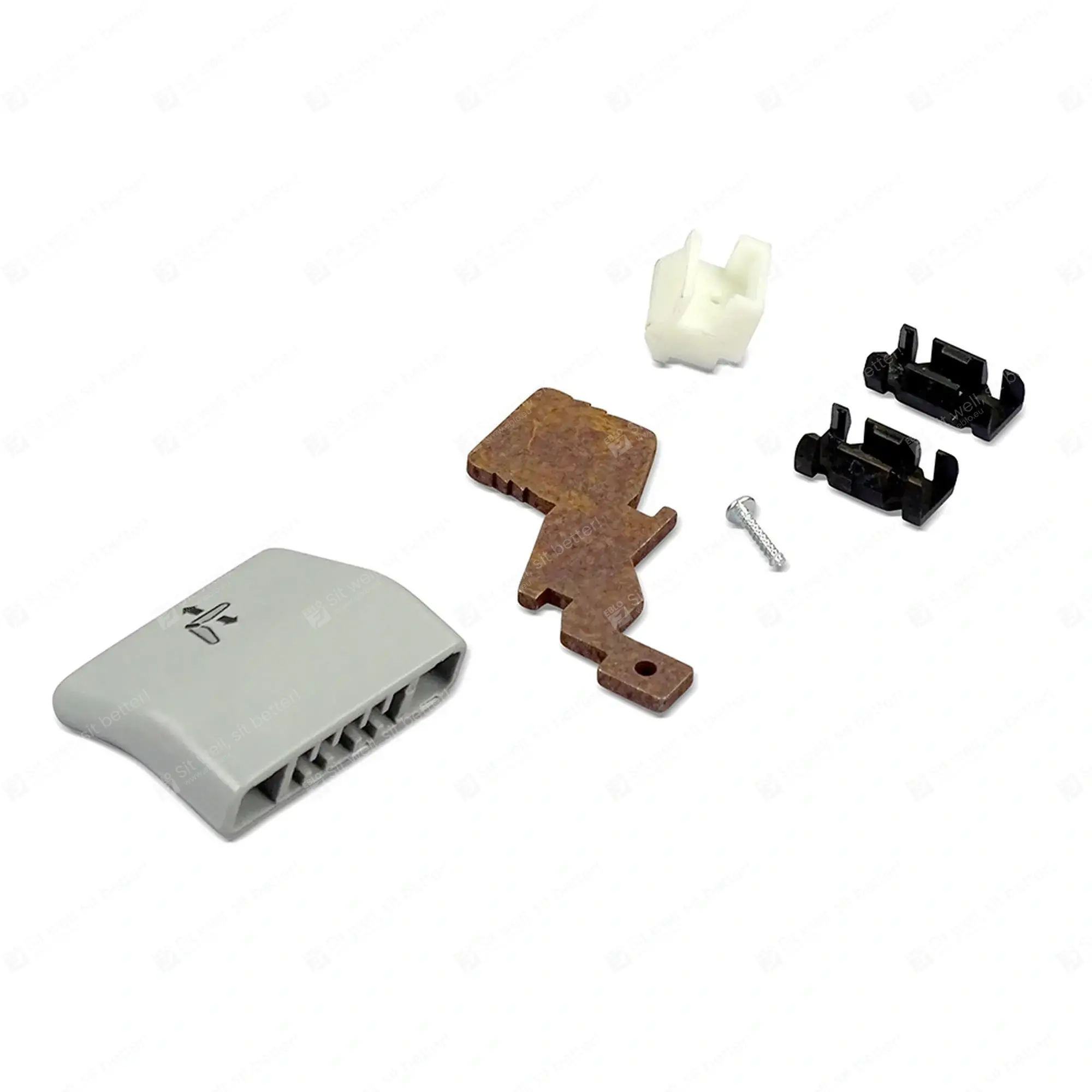 ISRI knop hoogte-instelling links voor ISRI 6820 IS.850400 920266-01/00E