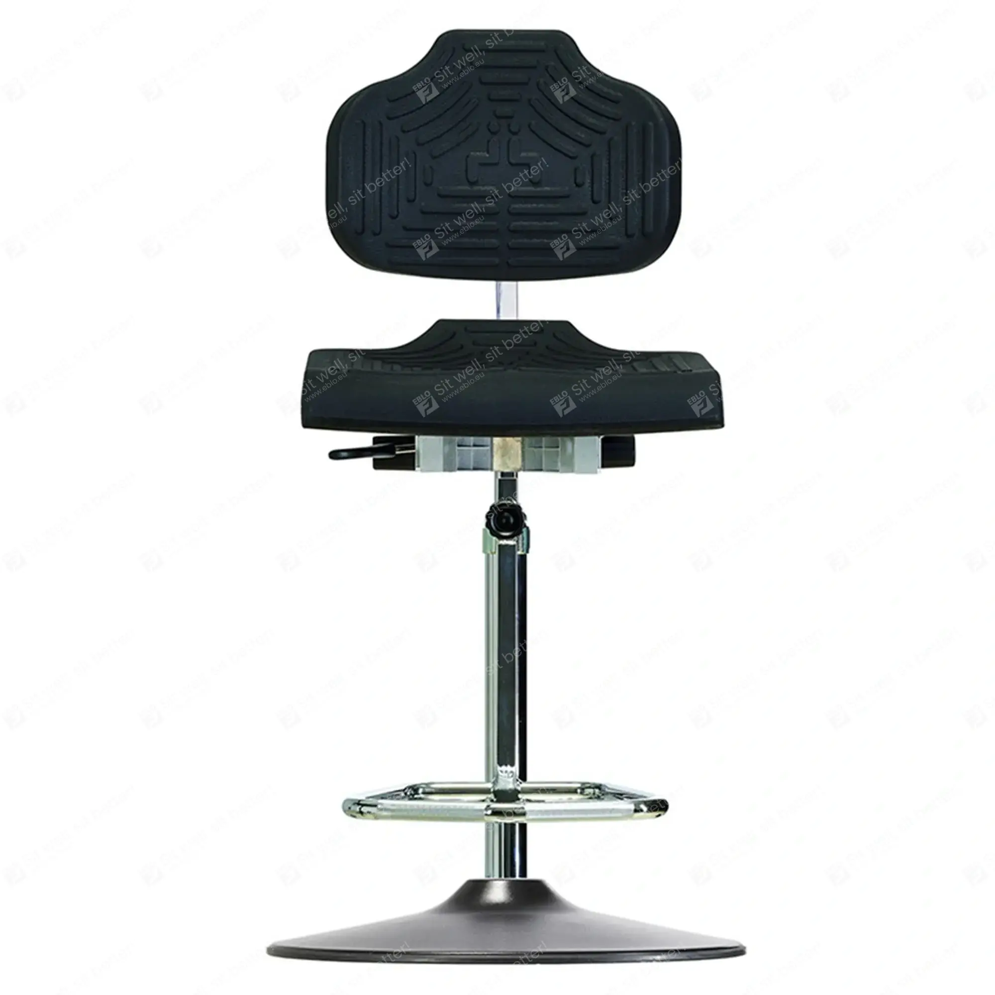 Werksitz WS 1211-E-TPU tabouret PUR avec dossier WS.102110 101027