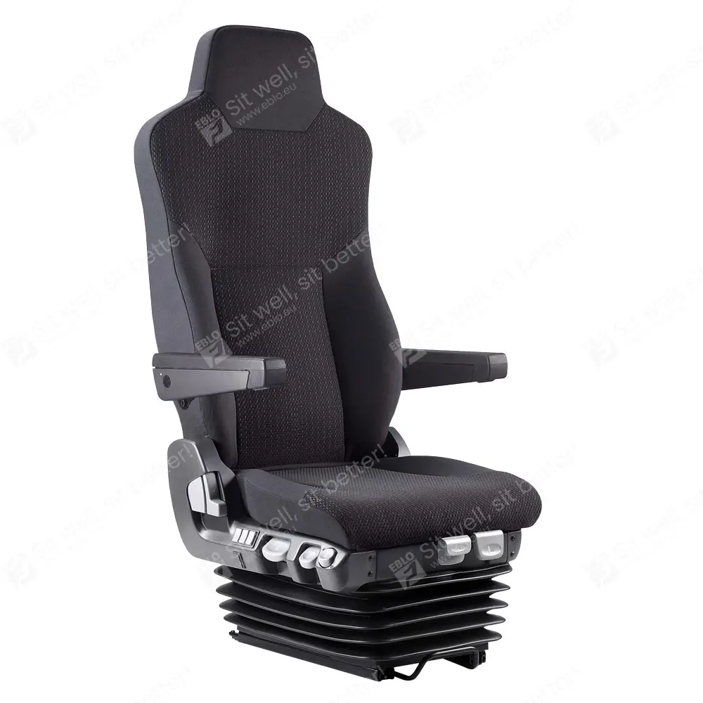 ISRI SKA 6860/885 EN 45545 stoel stof IS.202800 Chauffeursstoel