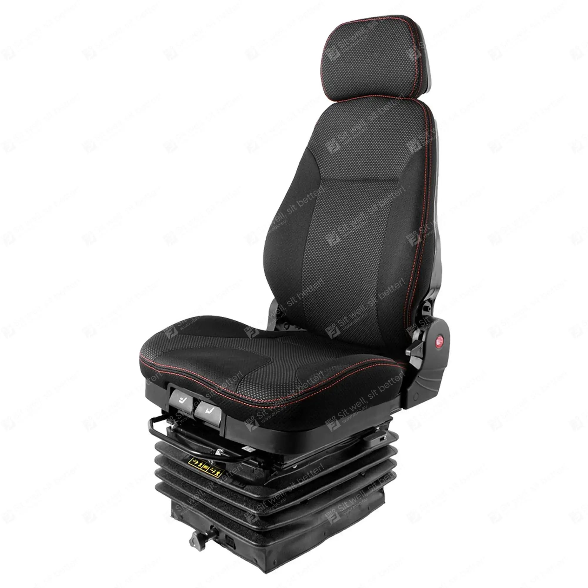 UnitedSeats LGV 90/C7 Pro stoel stof 12V US.207050 Trekkerstoel