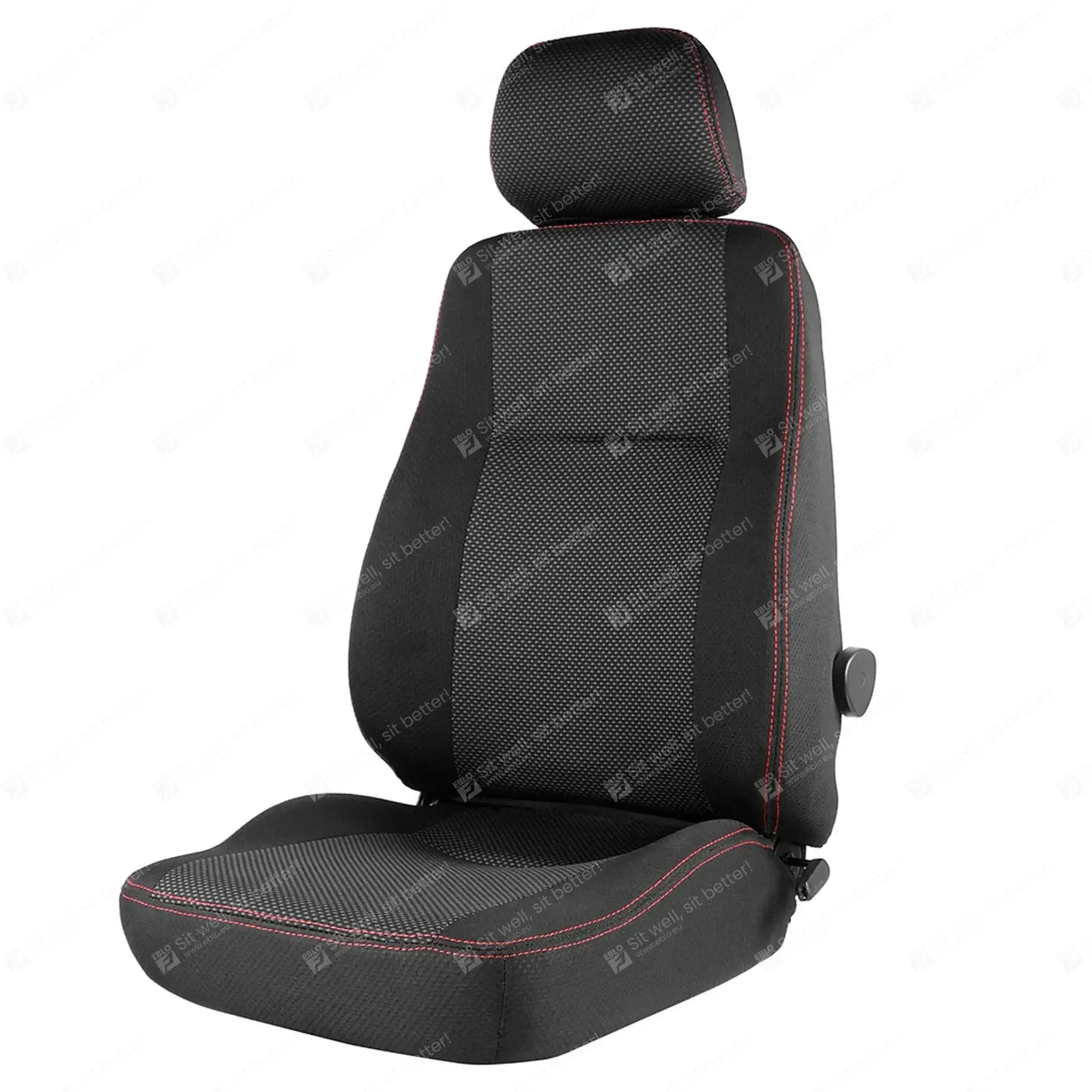 UnitedSeats C4 stoel stof US.297000 Bouwmachinestoel