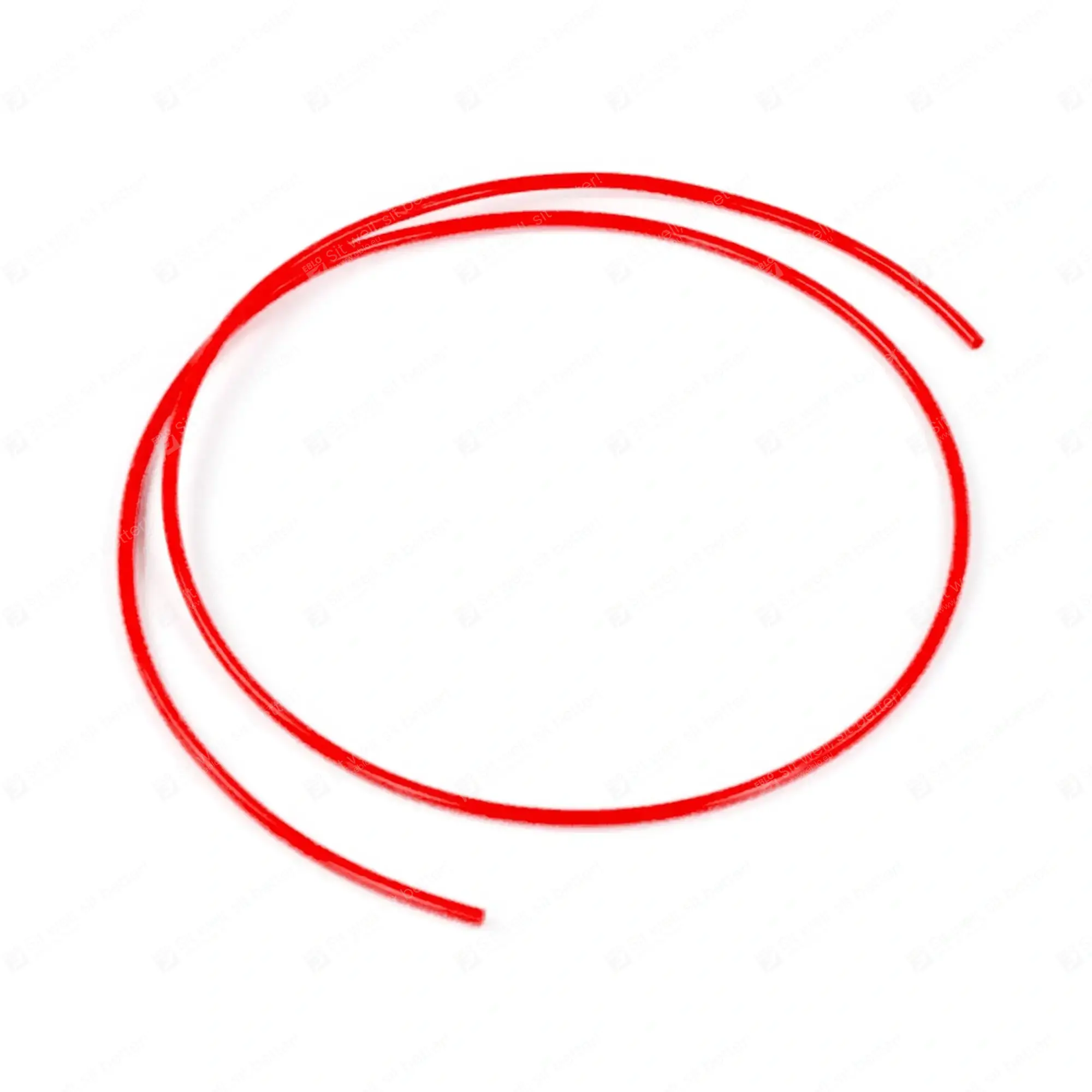 luchtslang 100 cm kunststof rood ON.152370R