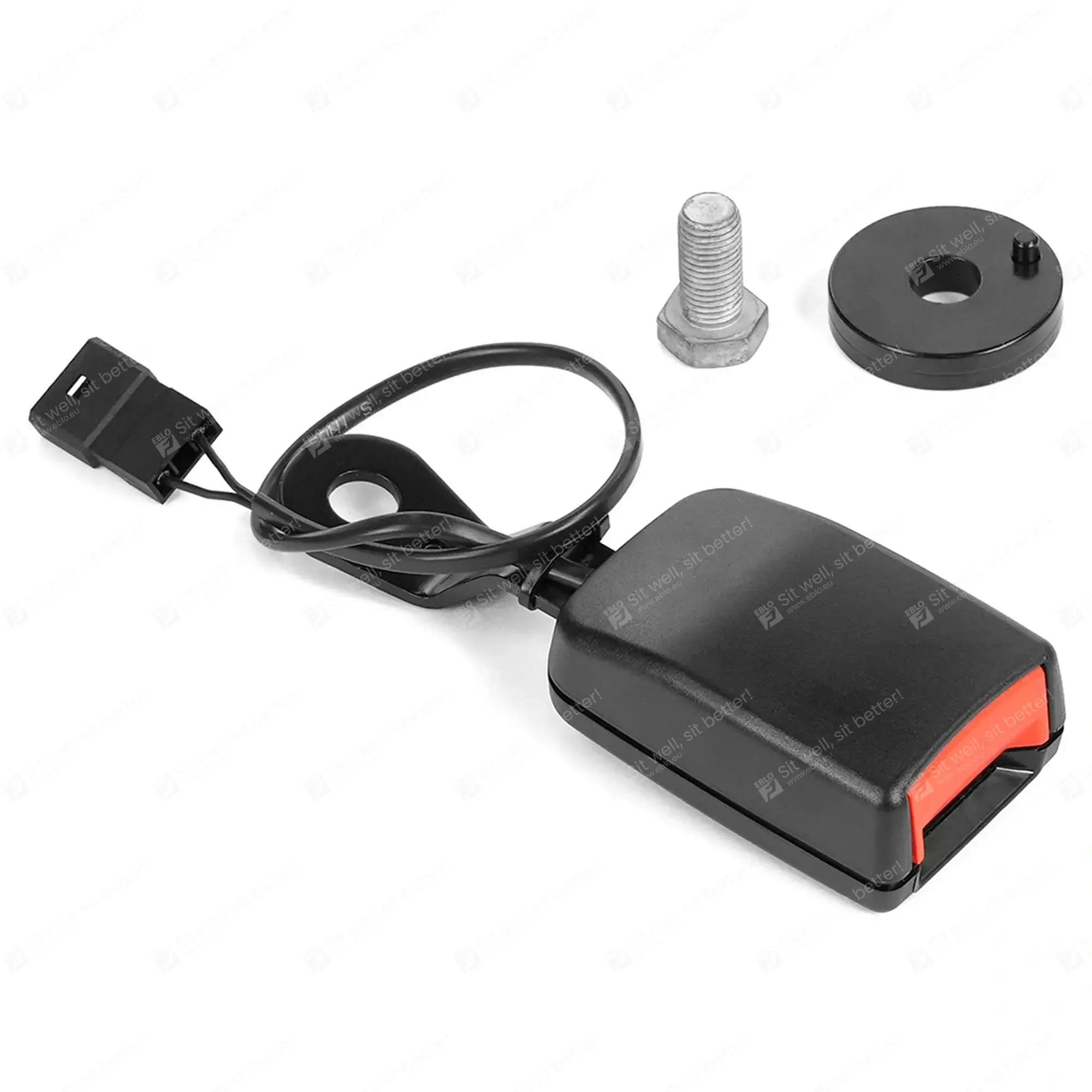 ISRI gordelslot 12 cm incl. switch voor ISRI 6860/875 NTS2 IS.843412 10213215-01/00E Gordelslot