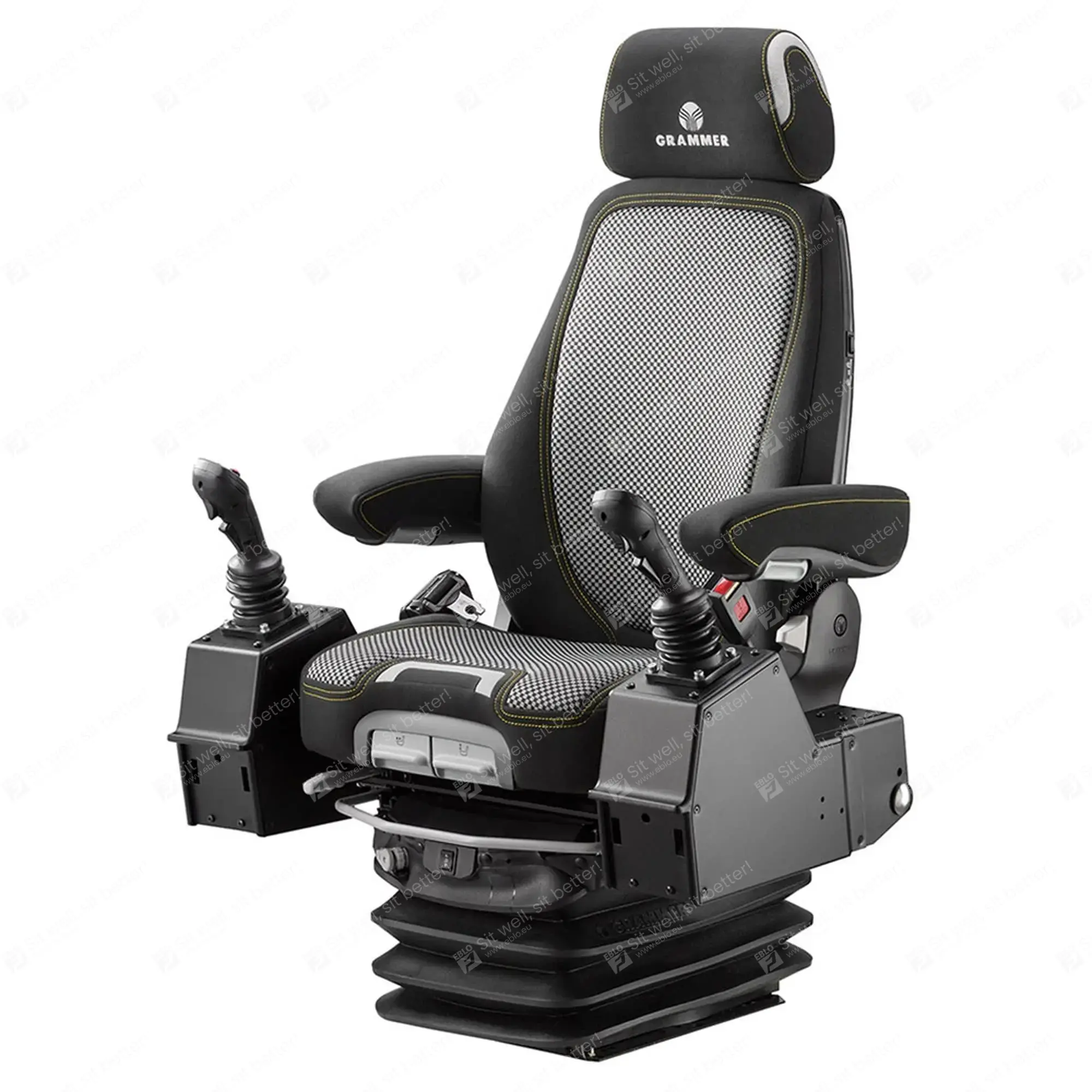 Grammer Actimo Evolution stoel stof met pods MSG95EL/722 GR.200182