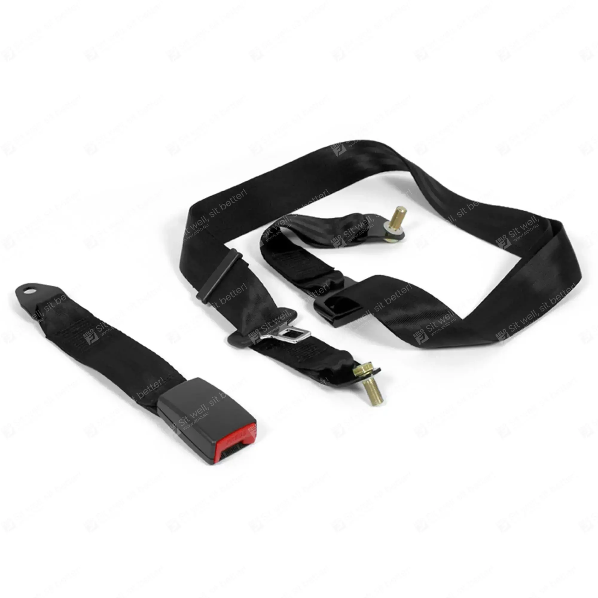 UnitedSeats 3-puntsgordel statisch gordelslotlengte 30 cm ON.151102