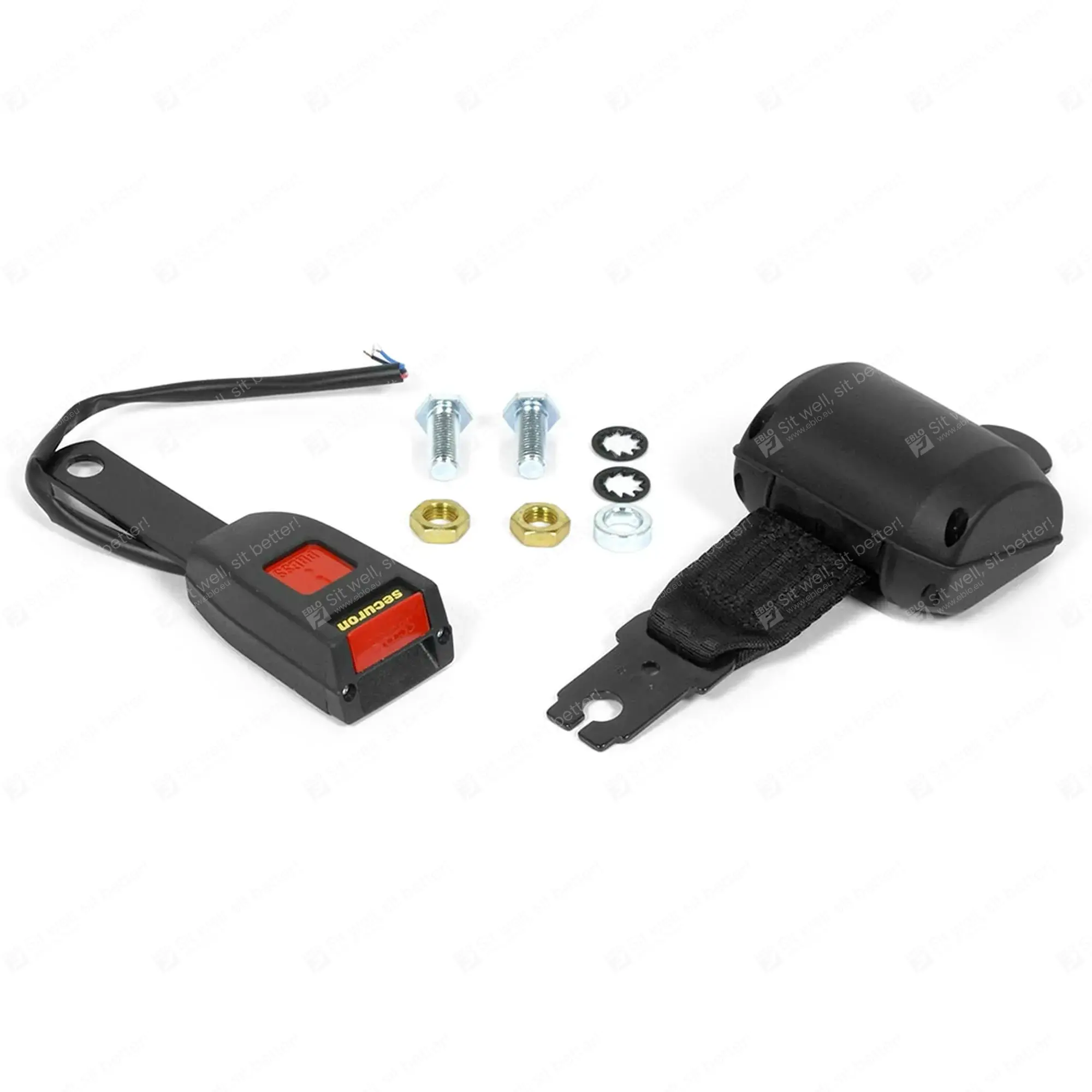 Securon 2-puntsgordel ALR gordelslotlengte 15 cm incl. switch ON.151005