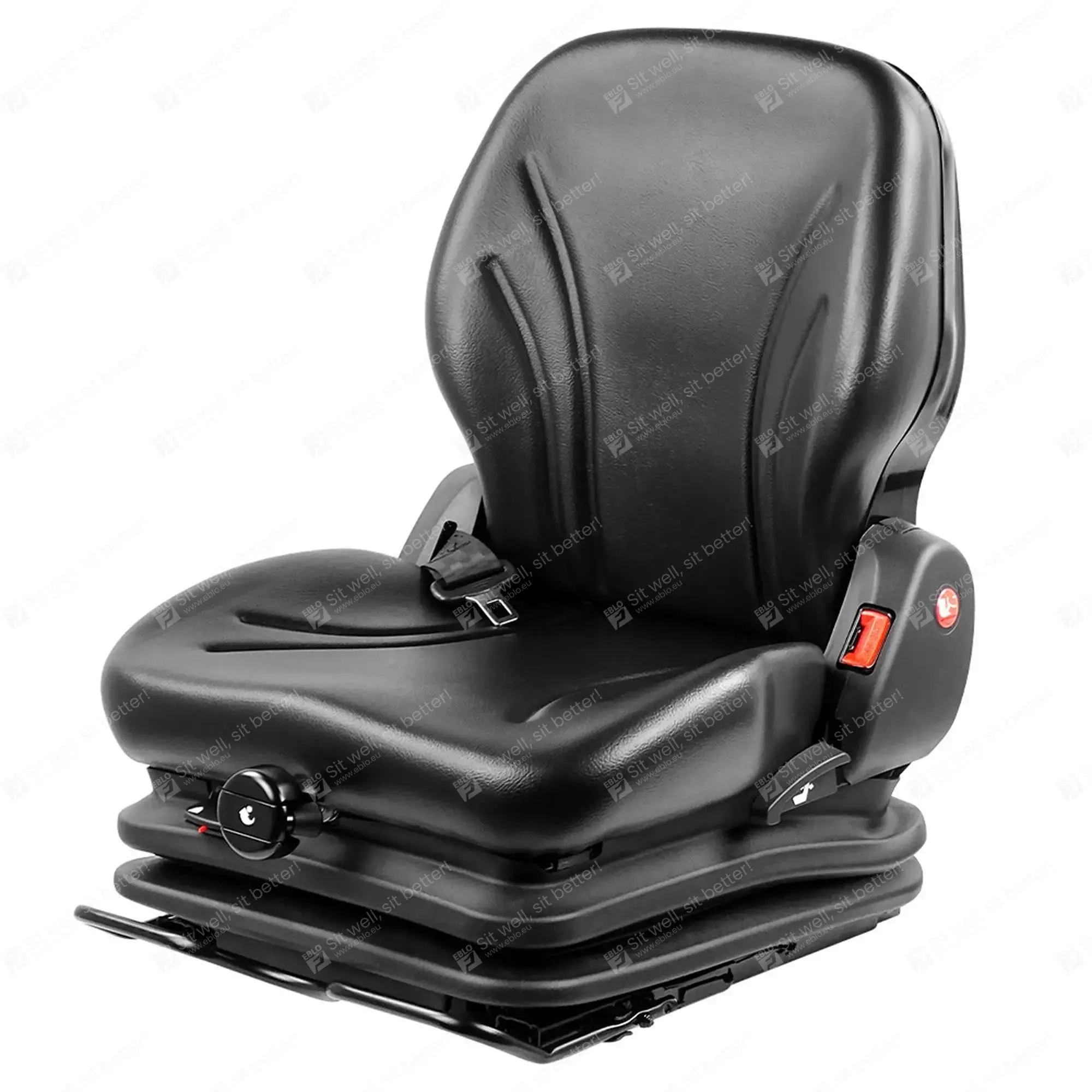 UnitedSeats MGV35 Comfort stoel pvc US.103338 Bouwmachinestoel