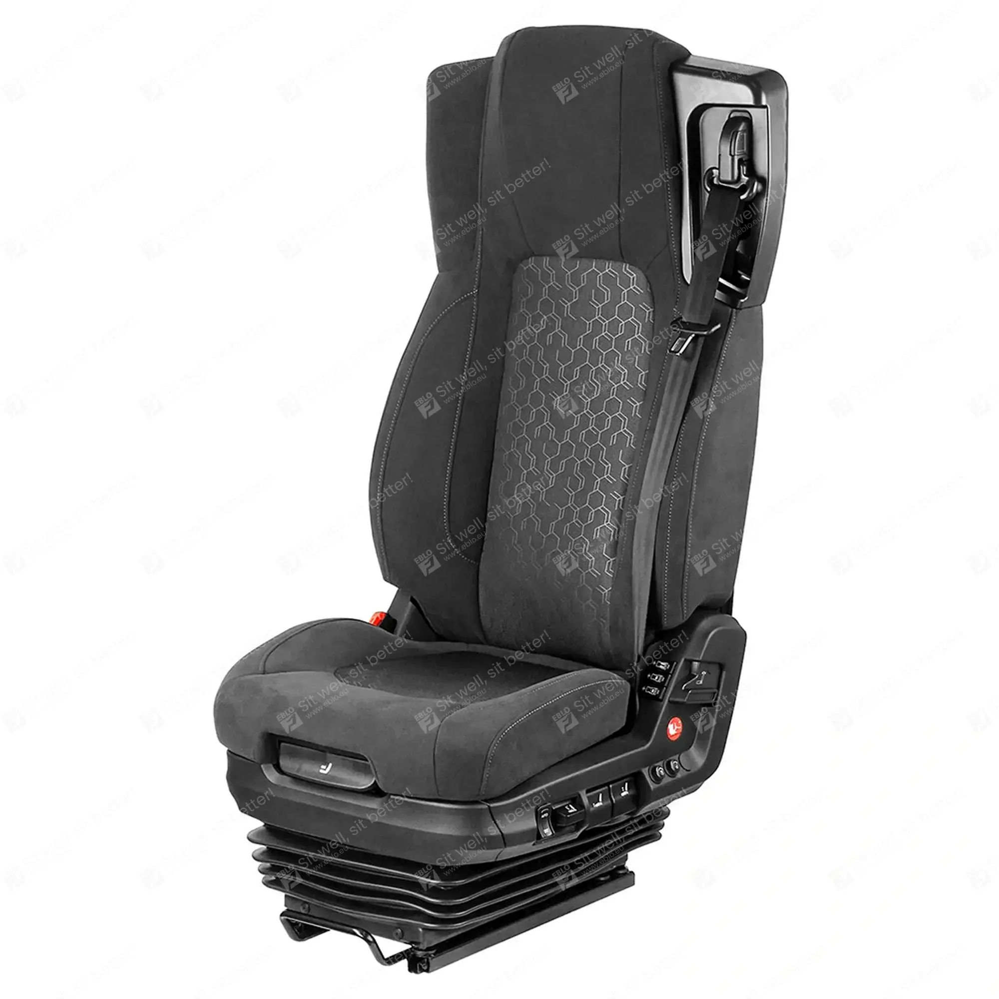 UnitedSeats Voyager C75 Premium stoel stof LH incl. klima US.266010 Vrachtwagenstoel