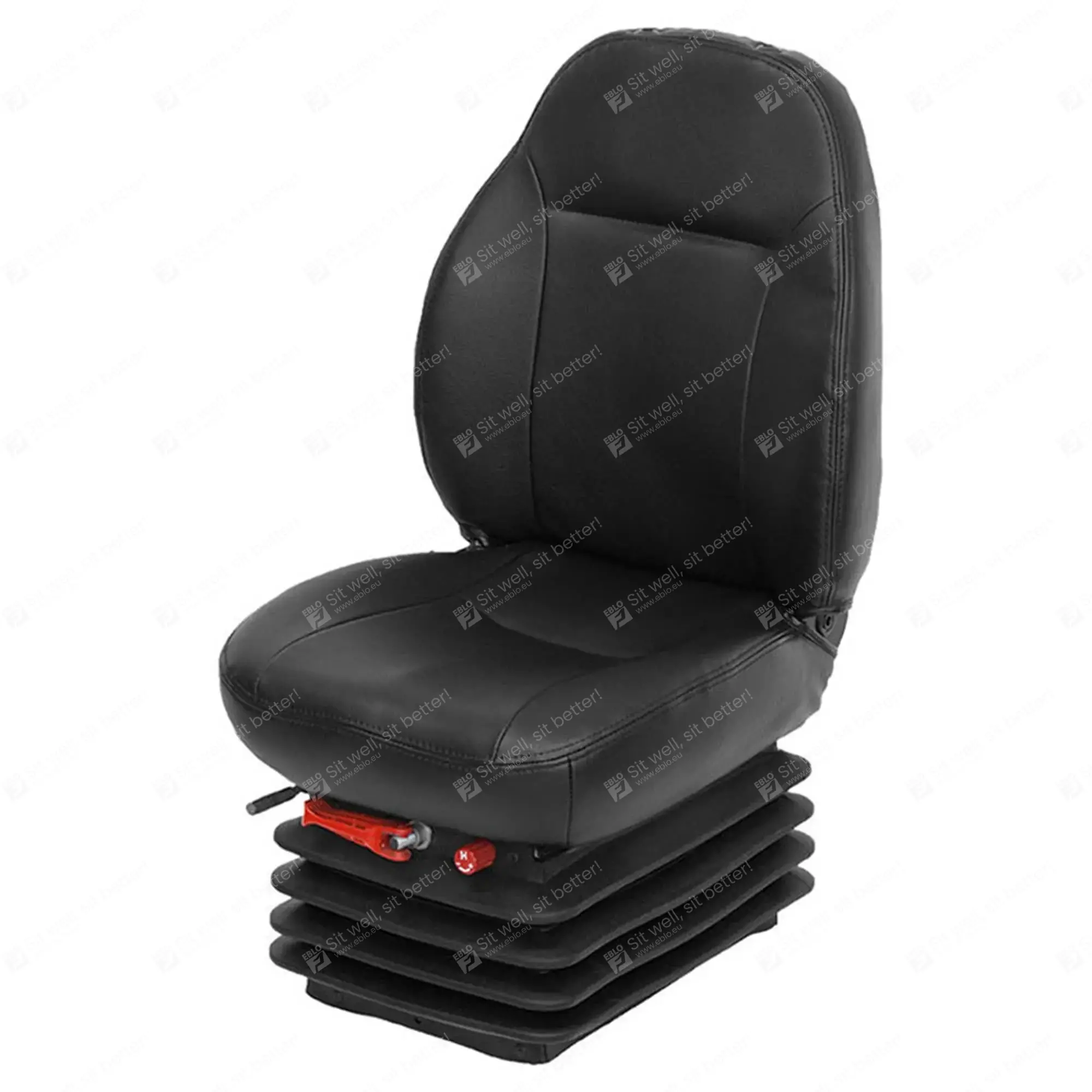 UnitedSeats MGV84/C1 stoel pvc US.103250 Bouwmachinestoel