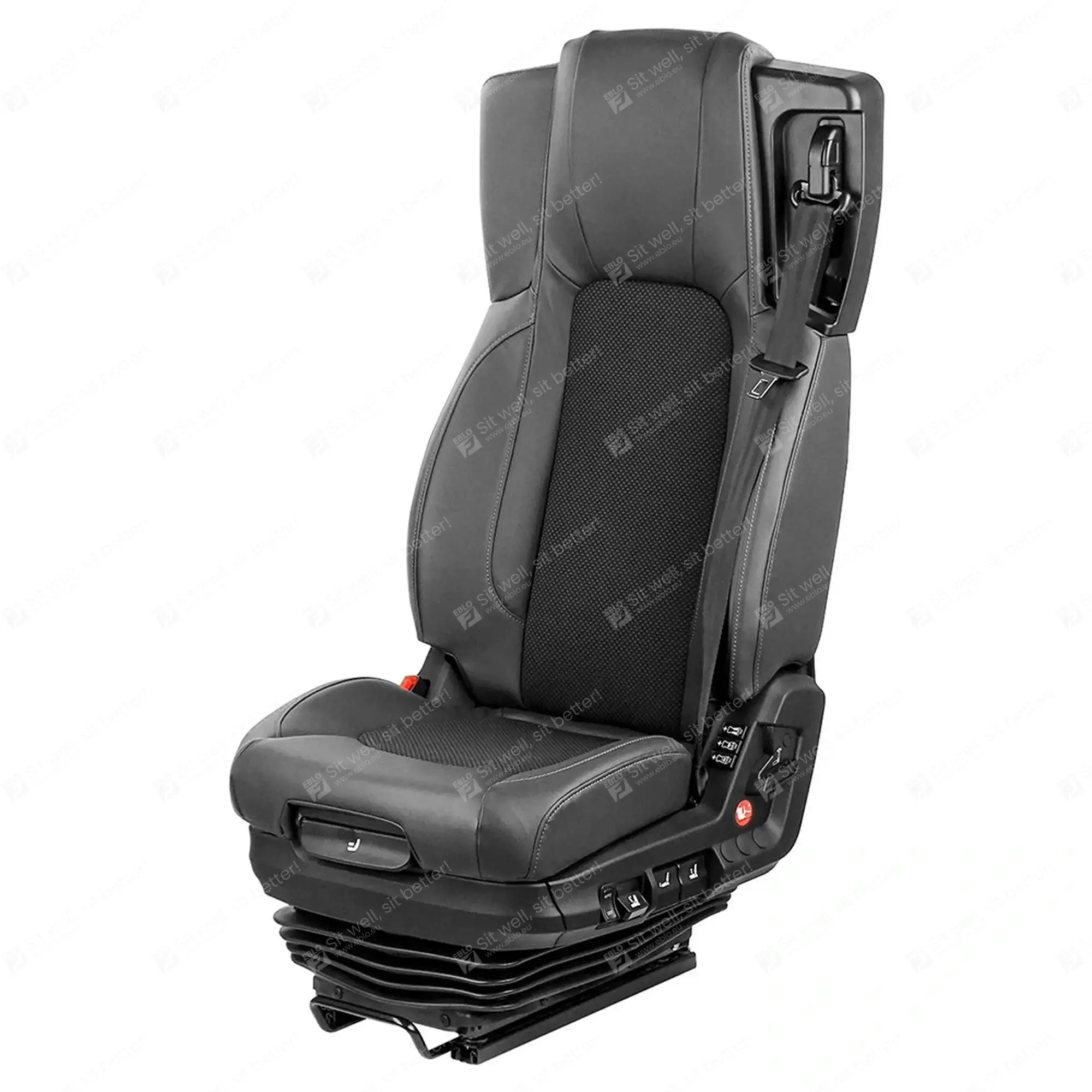 UnitedSeats Voyager C70 Comfort stoel stof/pvc LH US.266000 Vrachtwagenstoel