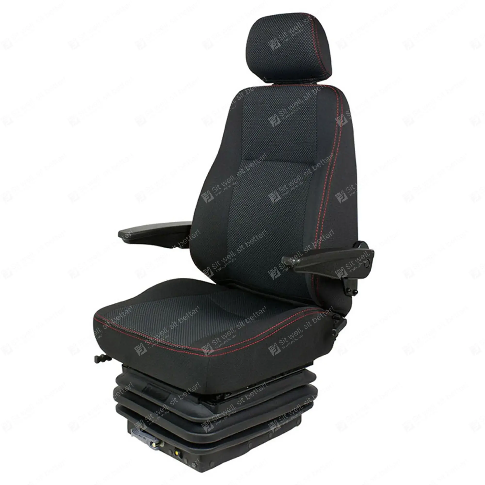 UnitedSeats CS85/C4 H siège tissu US.203440 Siège du tracteur