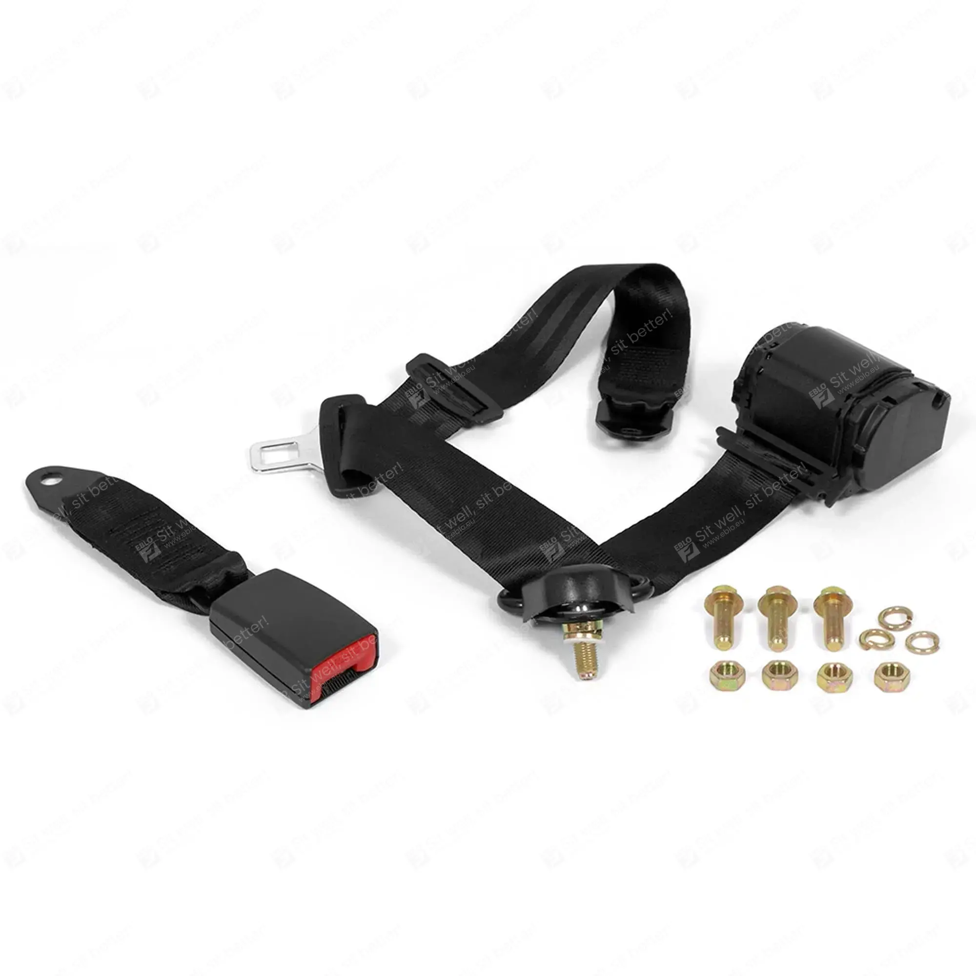 UnitedSeats 3-puntsgordel ELR gordelslotlengte 22 cm ON.151103 UnitedSeats 3-puntsgordel ELR gordelslotlengte 22 cm