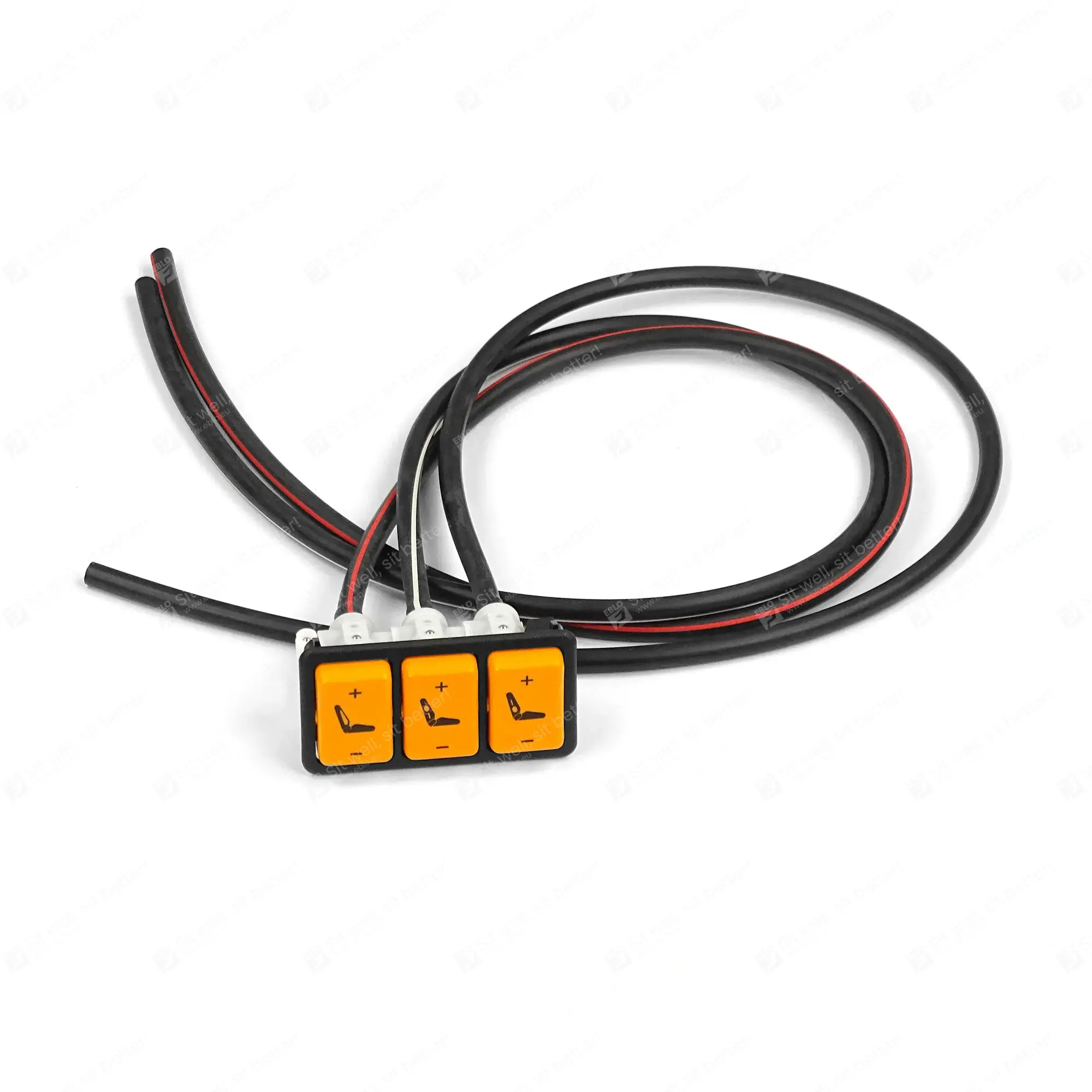 ISRI NTS1 6800 IPS 3-delige lendensteun ventiel linkshandig IS.888810 25426-03/07E