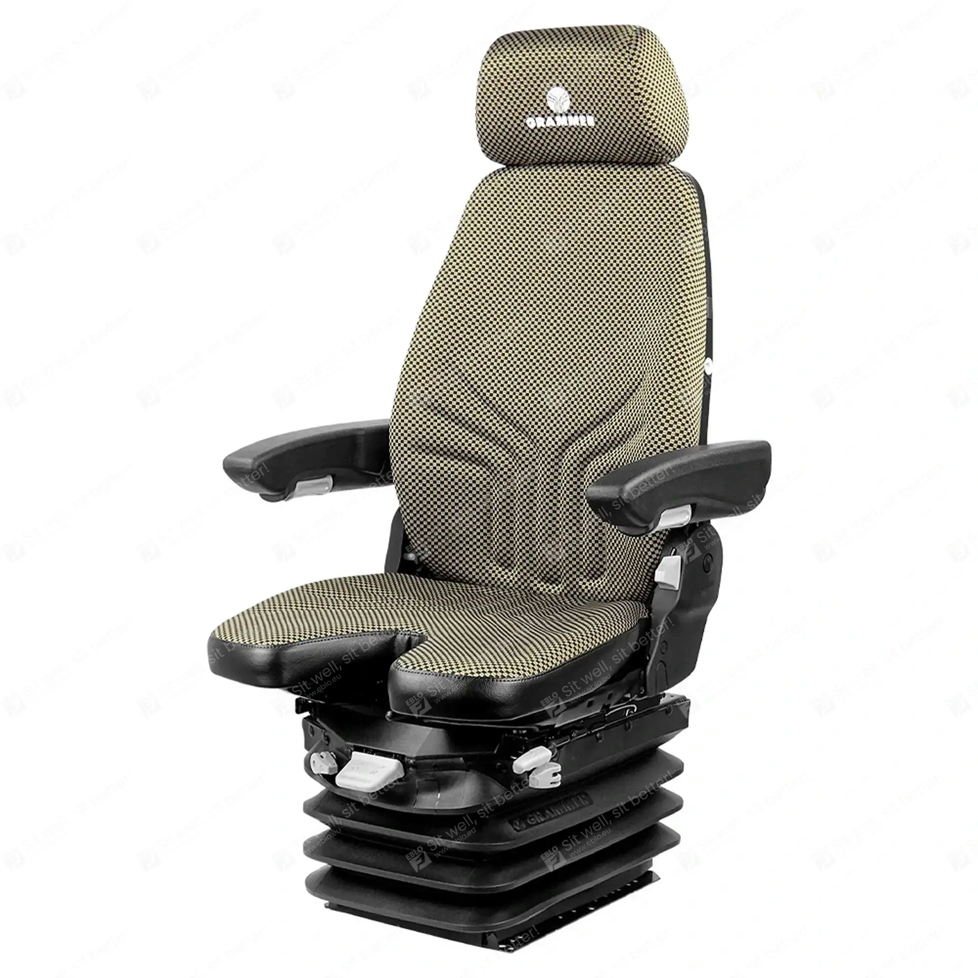 Grammer Actimo siège grue tissu 24v GR.200261 Siège de la grue