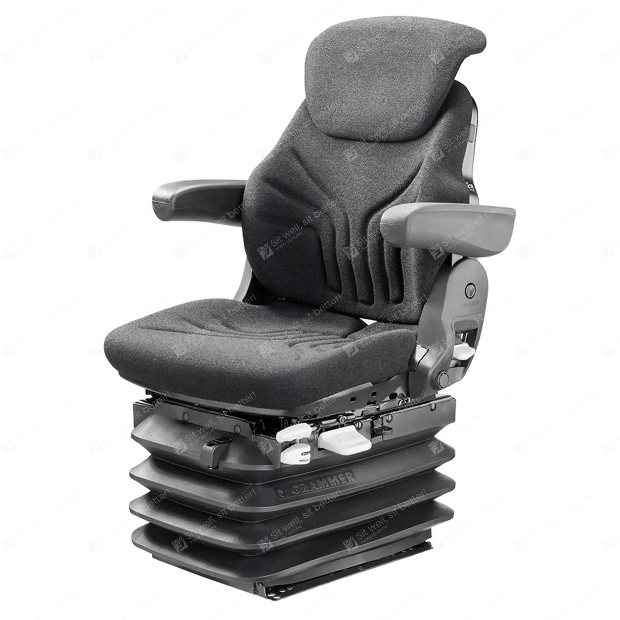 Grammer Maximo L/G stoel stof MSG95G/721 GR.200450 1248637 Trekkerstoel