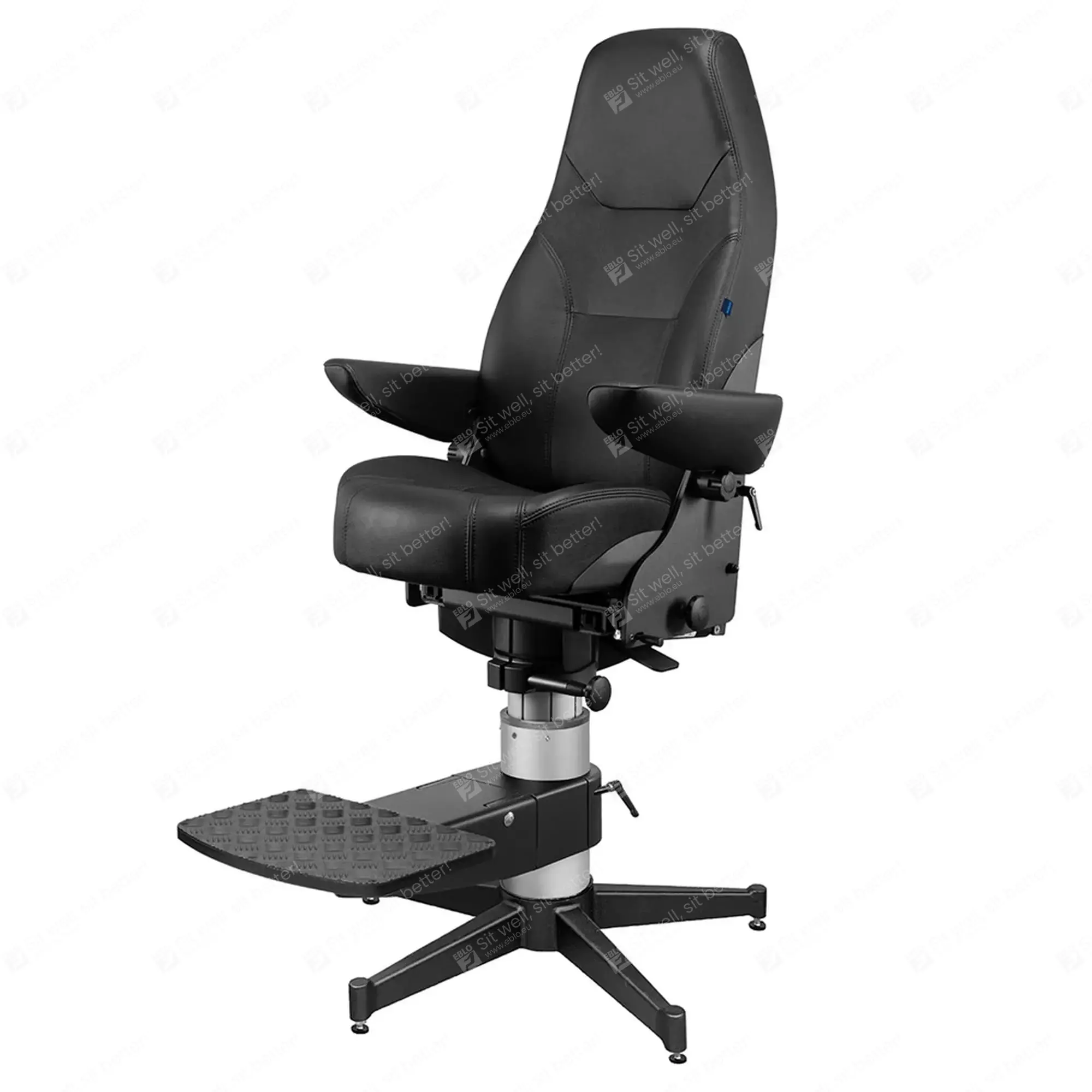 Norsap 1500 standard seat leather incl. five-star base & footrest US.905011 27.30.470