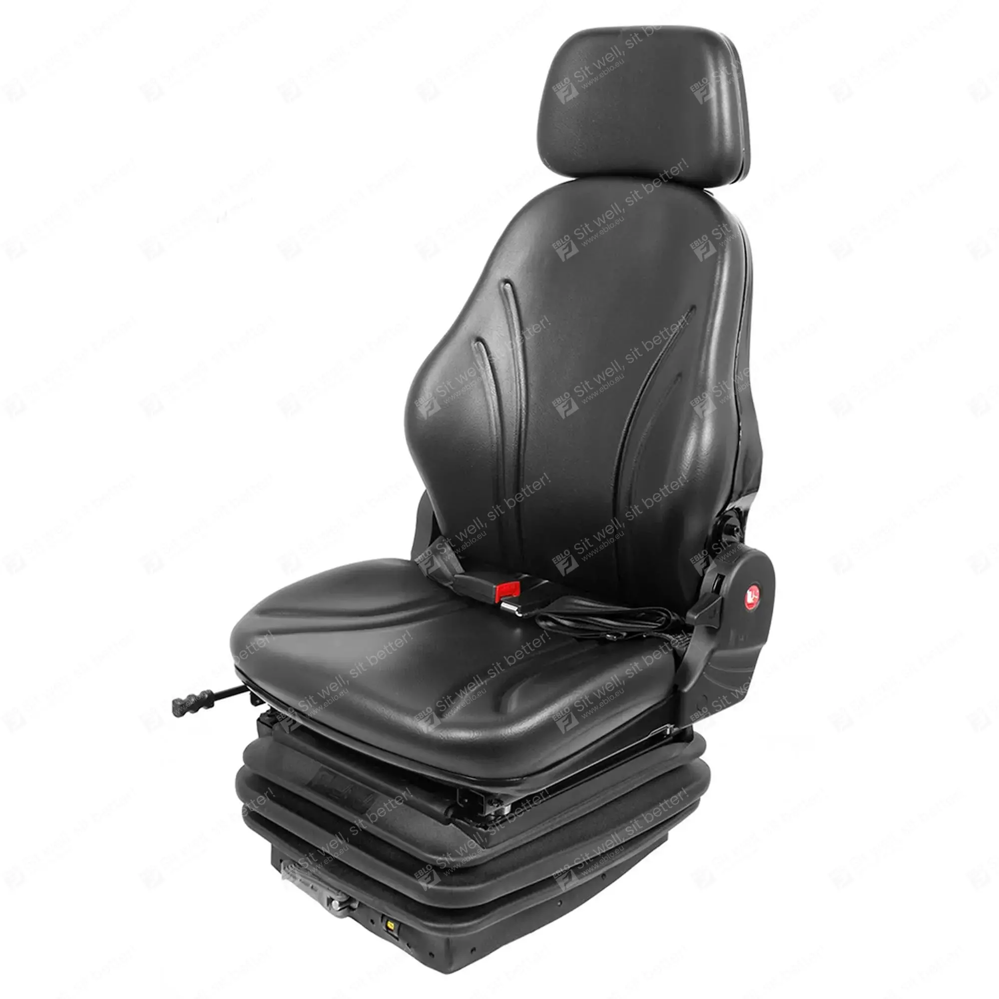 UnitedSeats CS85/C2 stoel pvc US.103180 Bouwmachinestoel