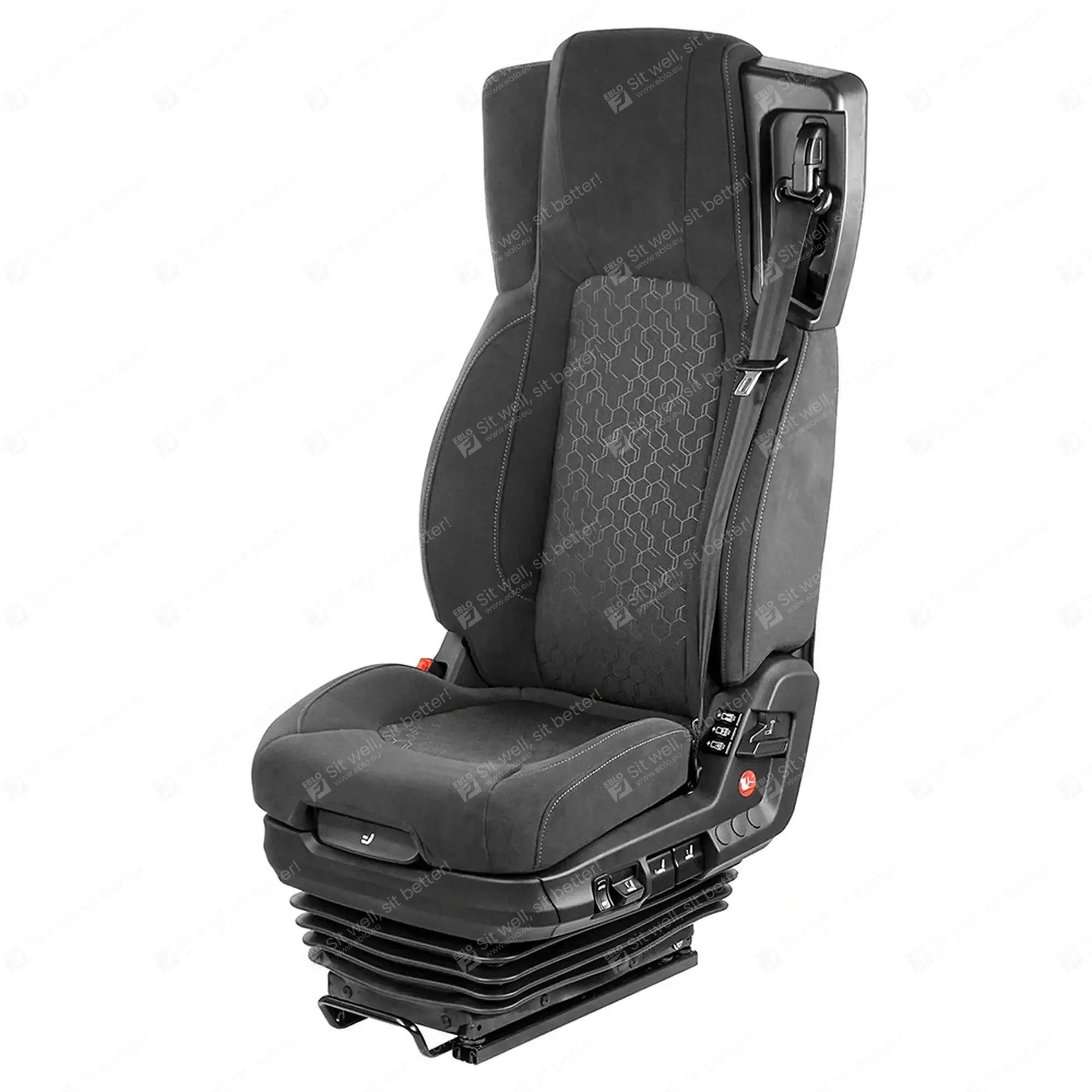 UnitedSeats Voyager C70 Comfort stoel stof LH US.266004 Vrachtwagenstoel