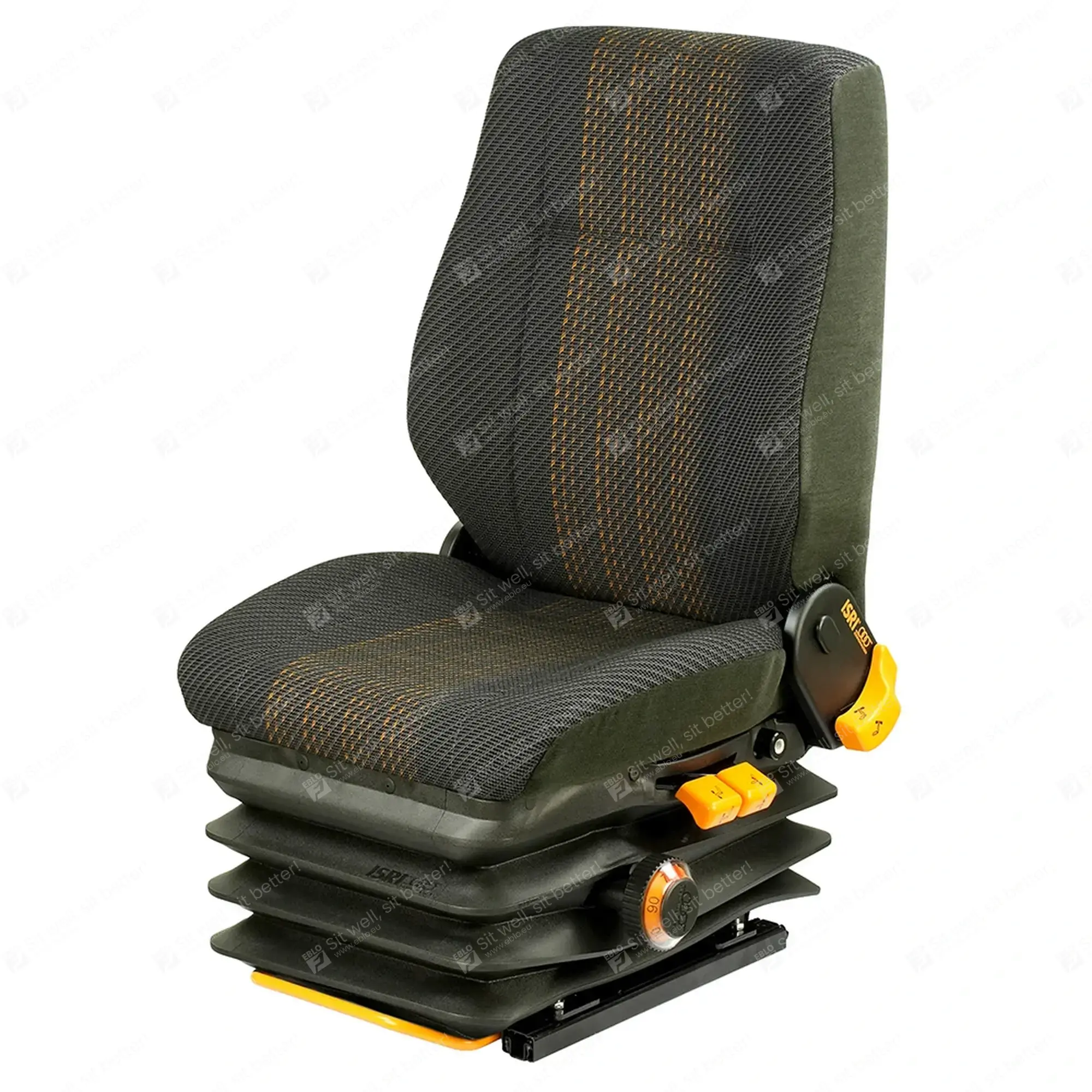 ISRI 6000/575 AG siège tissu IS.201600 84394-08/00 Chariot élévateur