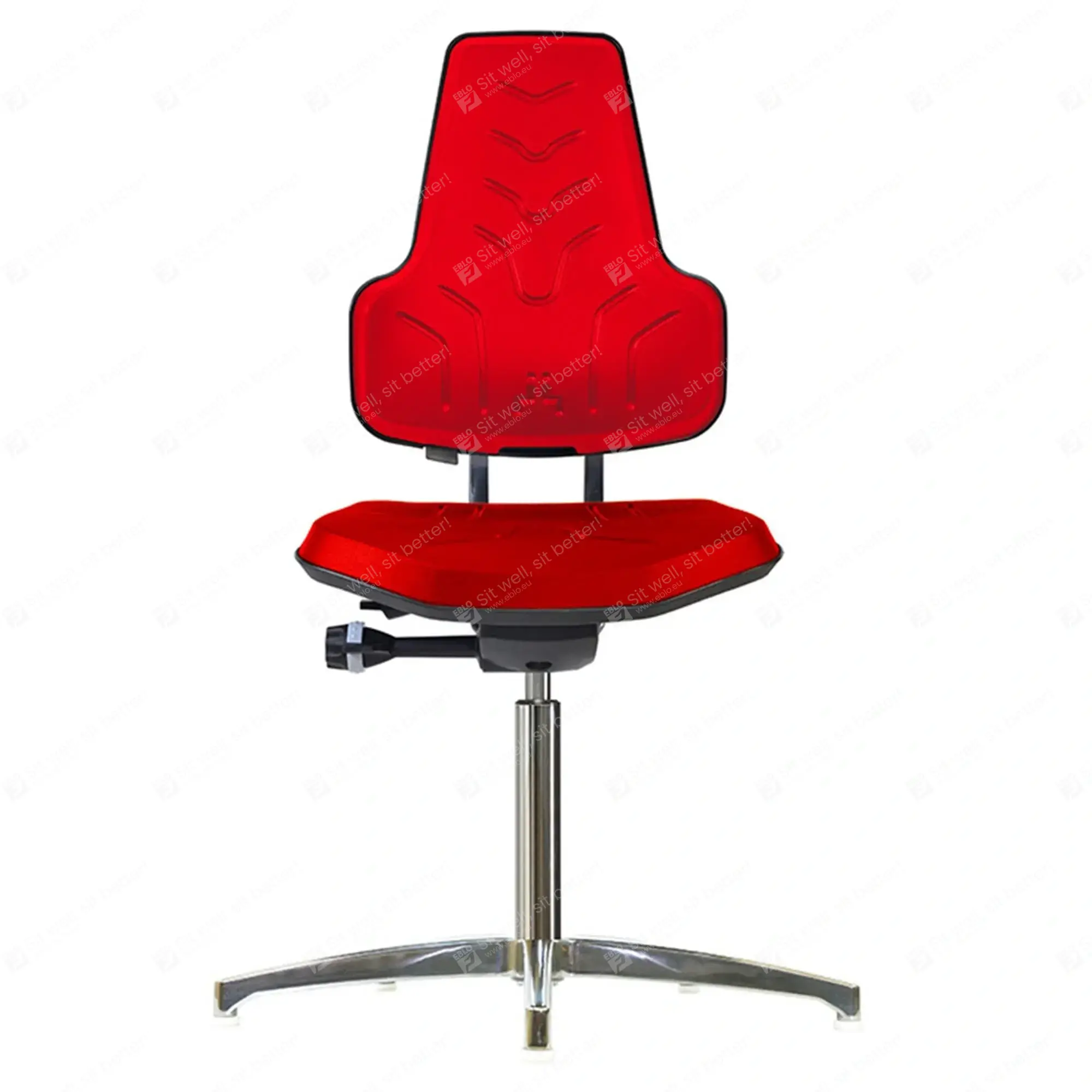 Werksitz WS 8210 siège mousse PUR rouge WS.200100 bureaustoel