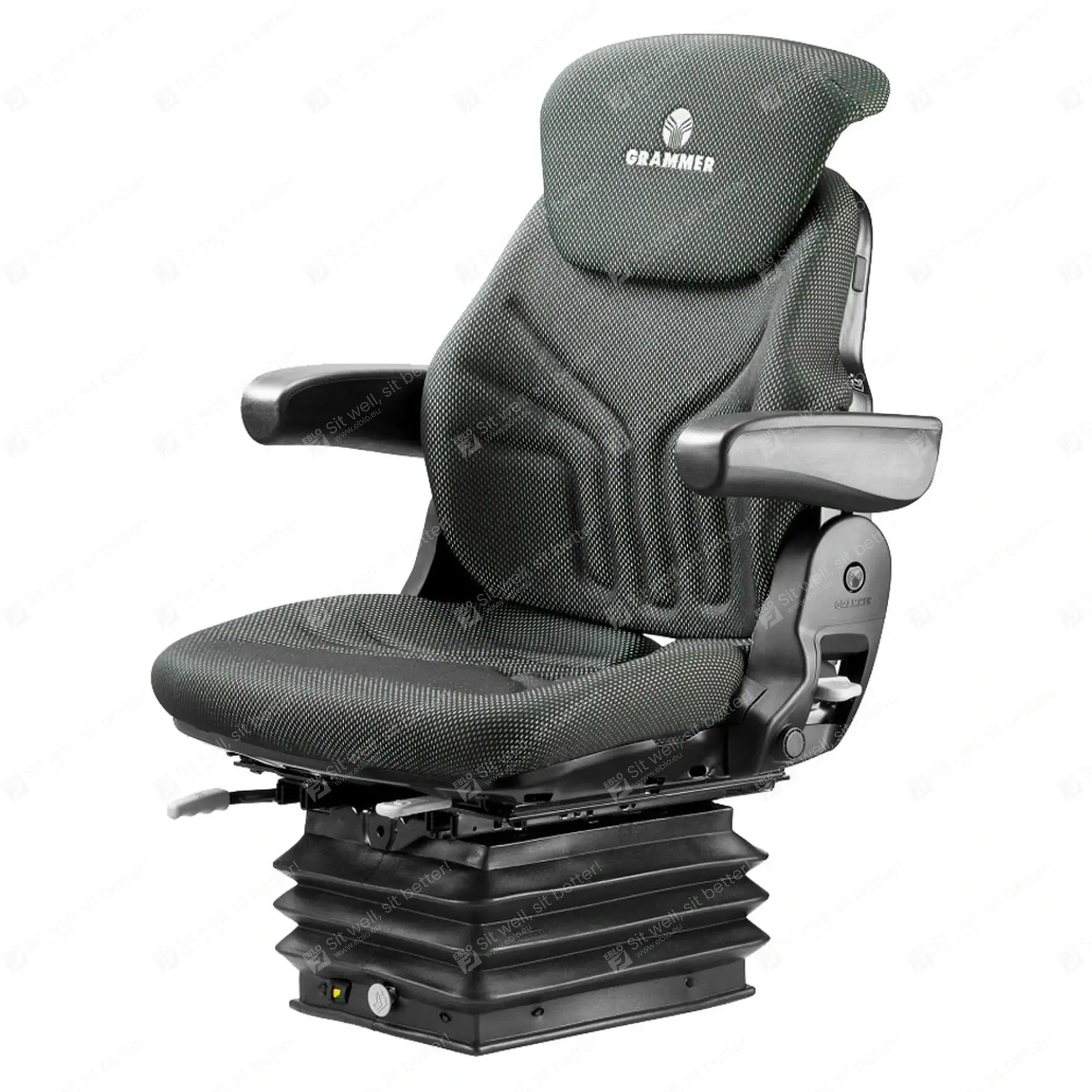 Grammer Compacto Comfort W siège tissu MSG93/721 GR.203300 1288538 Siège du tracteur