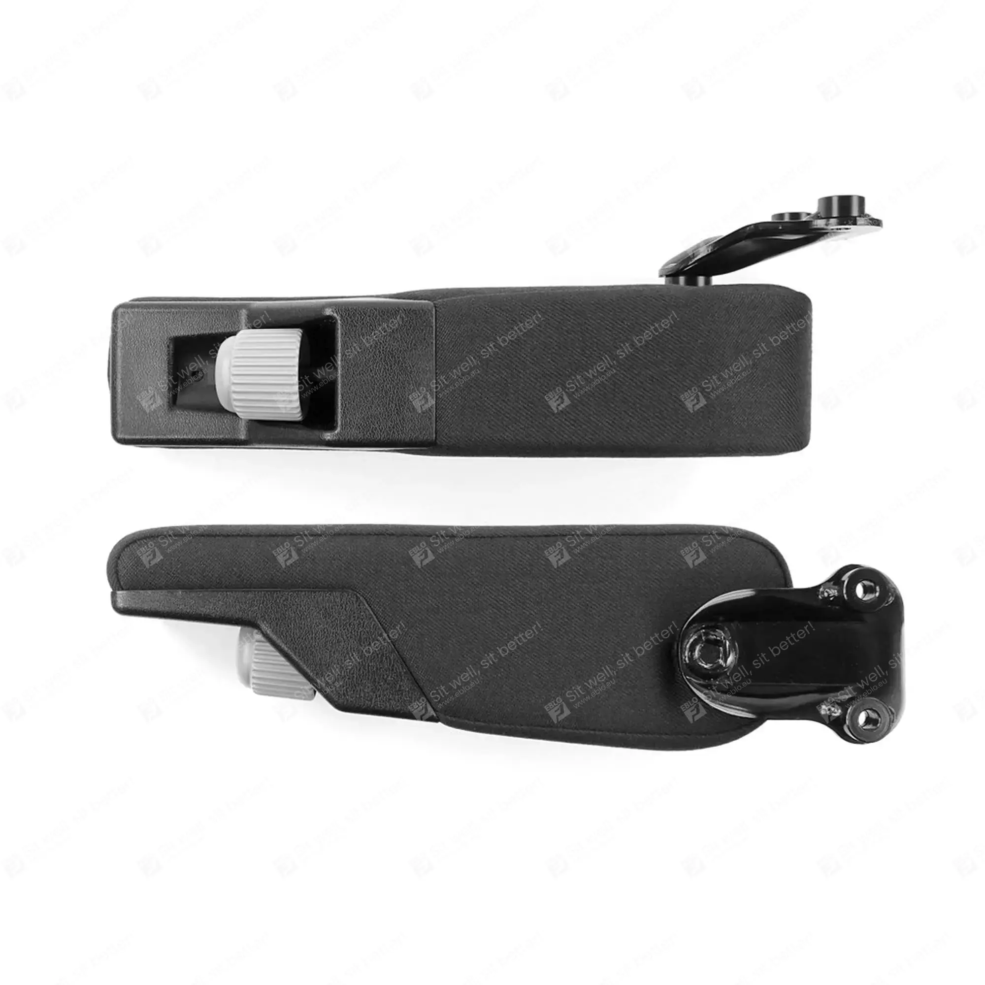 Instelbare armleuning links voor ISRI 6860/875 en 885 NTS1 stoelen IS.700250 07074-13/00 Armleuning