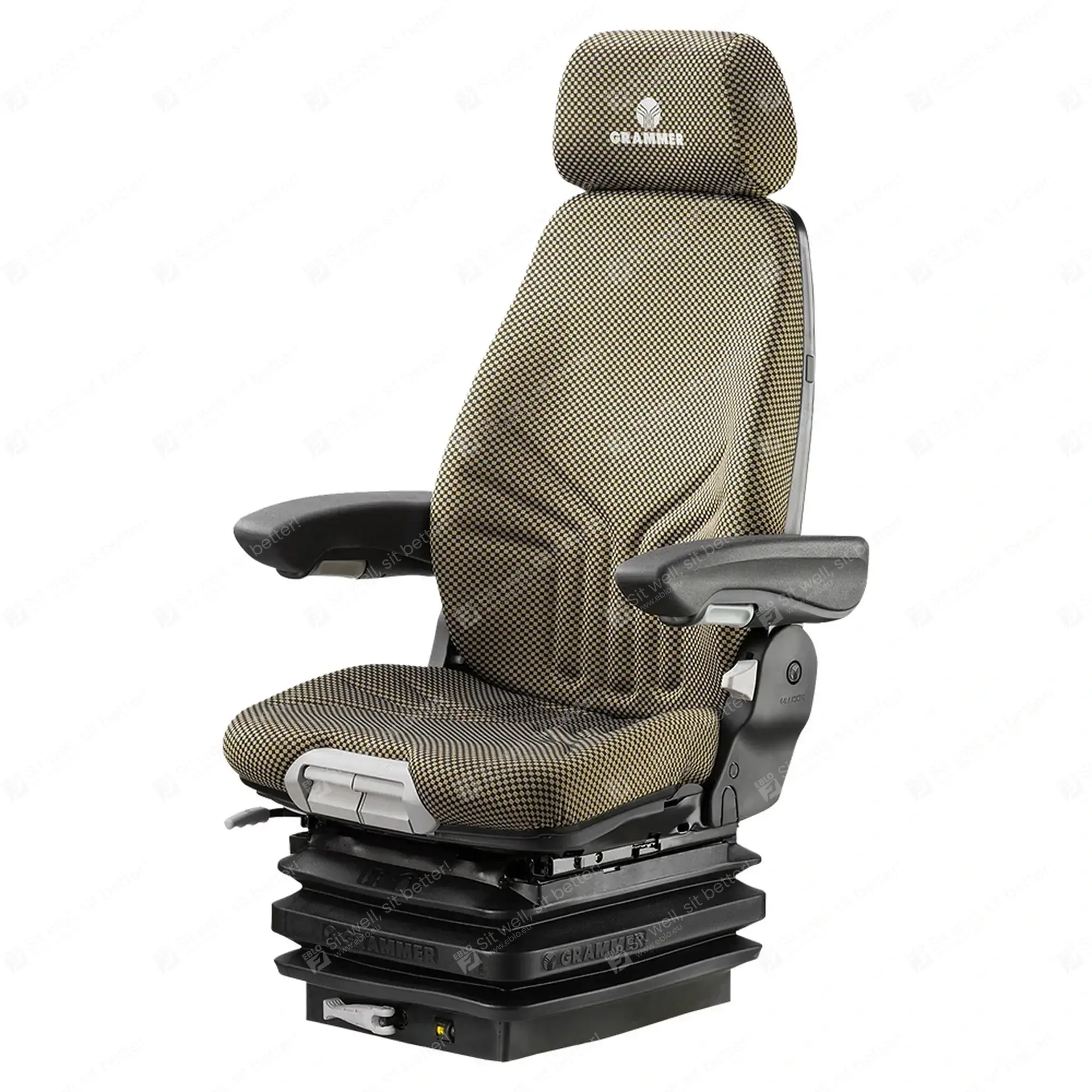 Grammer Actimo M stoel stof MSG85/722 GR.200110 1294547 Bouwmachinestoel