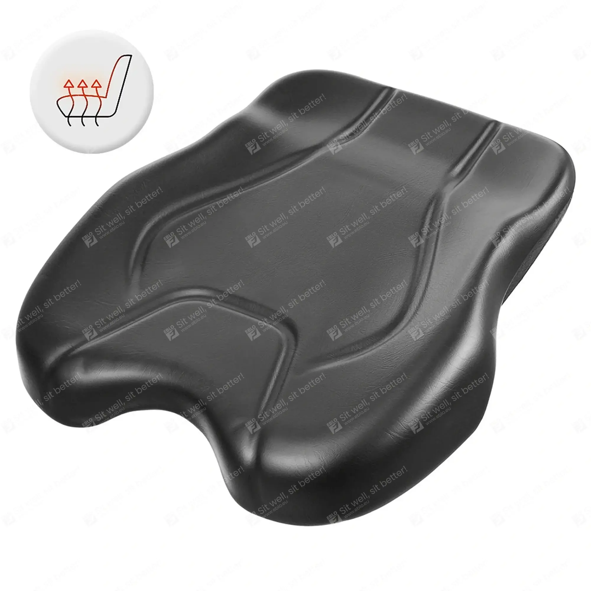 Grammer zitkussen MSG65/2731 pvc incl. 12v verwarming GR.400541 Zitkussen